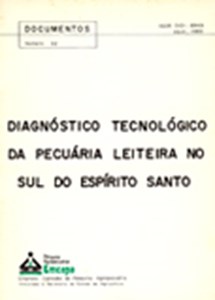 Logomarca - Diagnóstico tecnológico da pecuária leiteira no sul do Espírito Santo.